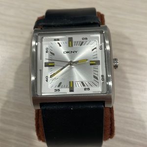 DKNY square face mens dress watch